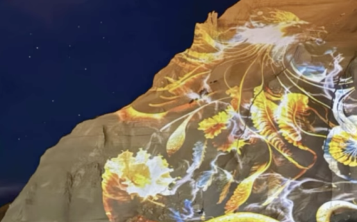 Proyecciones, mar y cultura: una noche especial en Rada Tilly